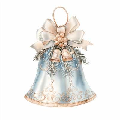 Christmas Bell Illustration