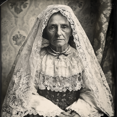 Victorian Era Portrait of Woman