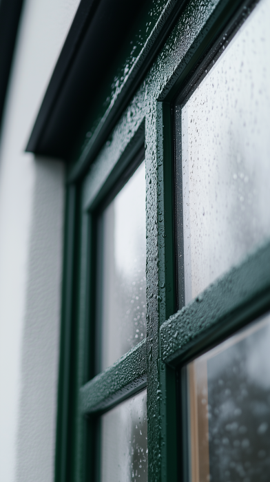 Modern Green Window