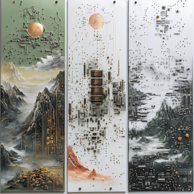 Mountain and Sea Circuit Boards