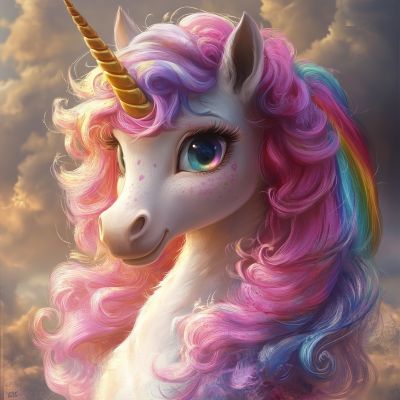 Rainbow Unicorn Princess