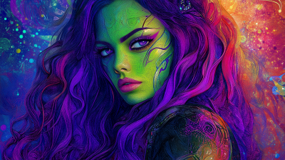 DeepDream Gamora