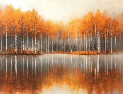 Serene Autumn Landscape