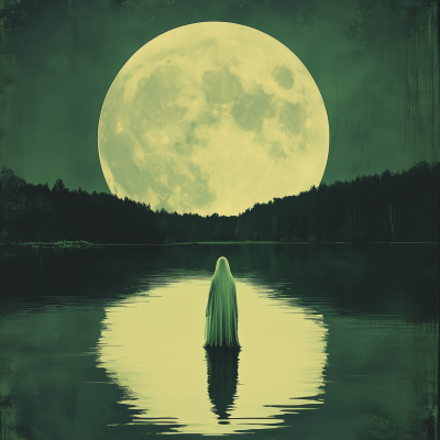 Haunting Moonlit Spirits