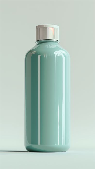 Mint Shampoo Bottle