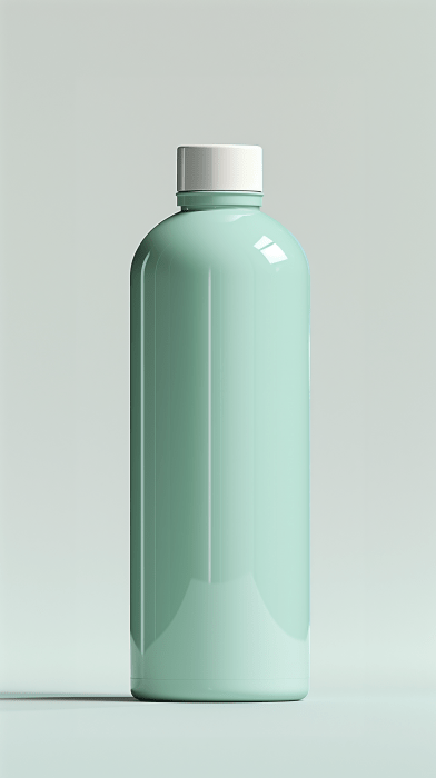 Mint Shampoo Bottle