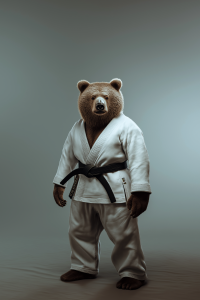 Bear in BJJ Gi