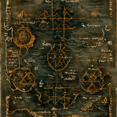 Cormyr Parchment Map