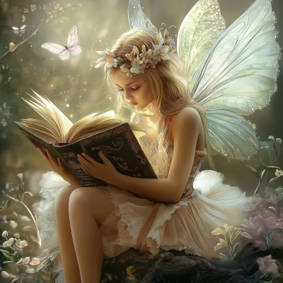 Whimsical Fairy Reading