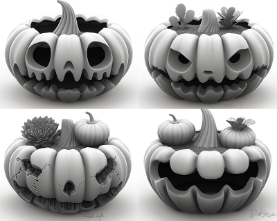 Planters – A Tim Burton Style