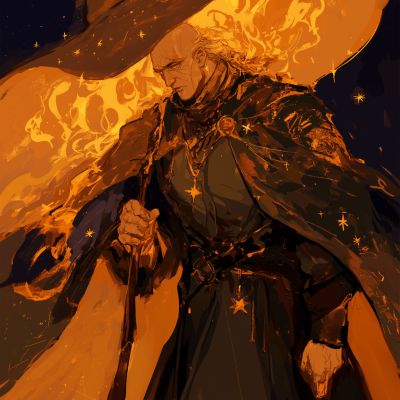 Male Witch in Metaphysical Setting