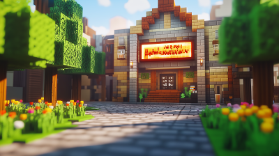 Minecraft Cinema Theatre