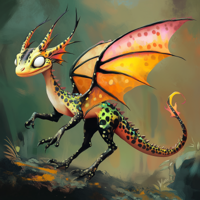 Fantasy Dragon Creature