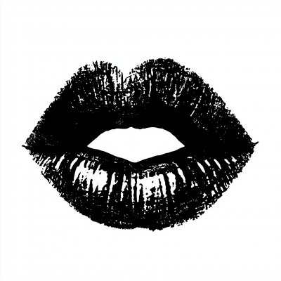 Lipstick Kiss Mark Icon