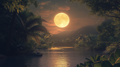 Moonlit Jungle