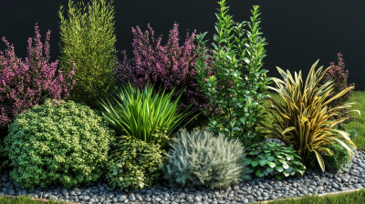 Photorealistic Garden Plants