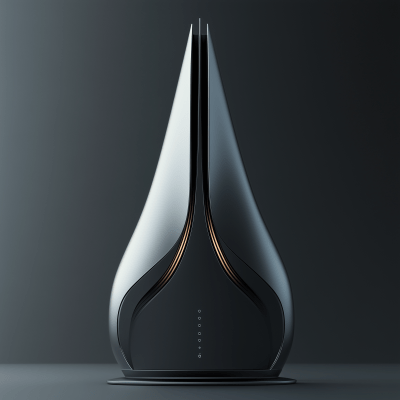 Elegant Organic Shape WiFi Router