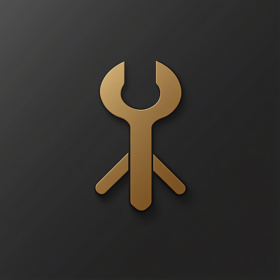 Flat Gold Logo for Appliance Repair