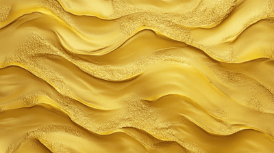 Aerial View of Desert Sand Dunes