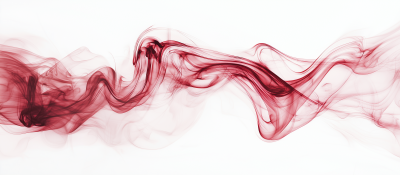 Burgundy Smoke Abstract