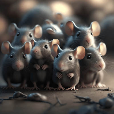 Cute Rat Herd