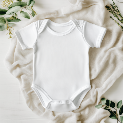 Infant Bodysuit Mockup