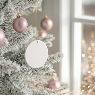 Christmas Ornament Mockup