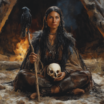 Native American Medicine Woman