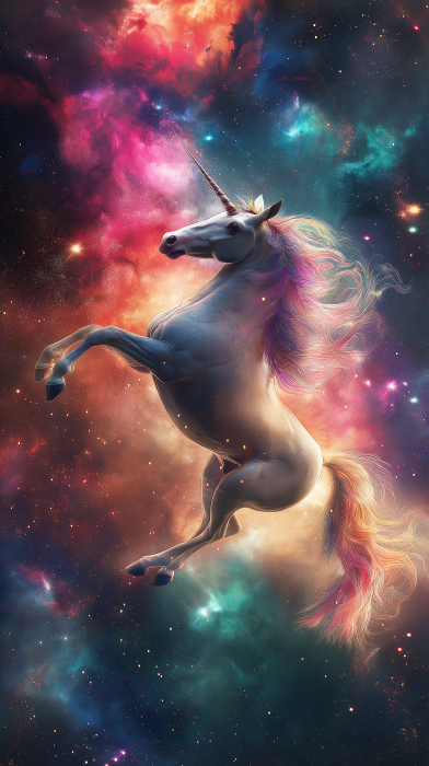 Unicorn in Space