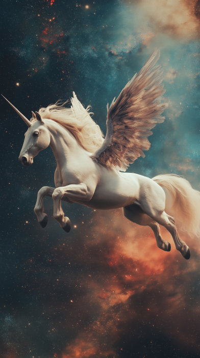 Dynamic Winged Unicorn