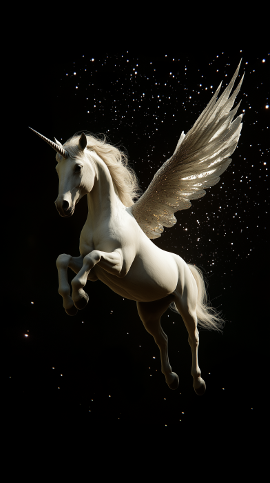 Dynamic Winged Unicorn