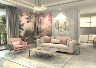 Luxury Living Room Interior