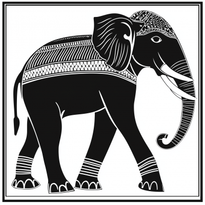 Hellenistic Elephant Illustration