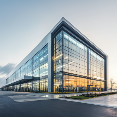 Modern Industrial Factory