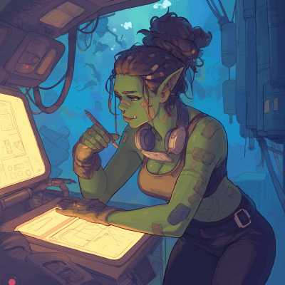 Orc Space Engineer