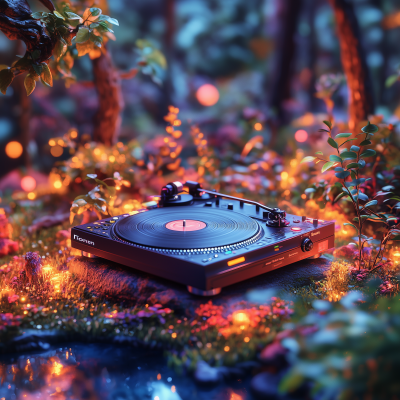 Technics SL1200 in a Fantasy World