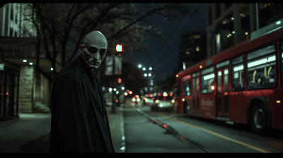 Nosferatu Waiting for the Bus