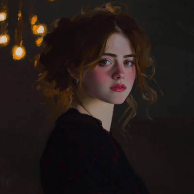 Darkened Portrait