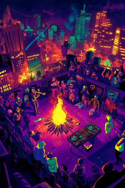 Spooky Halloween Night