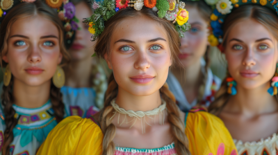 Rural Family Procession