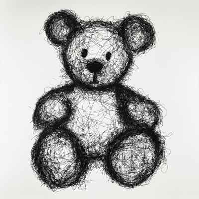 Teddy Bear Outline