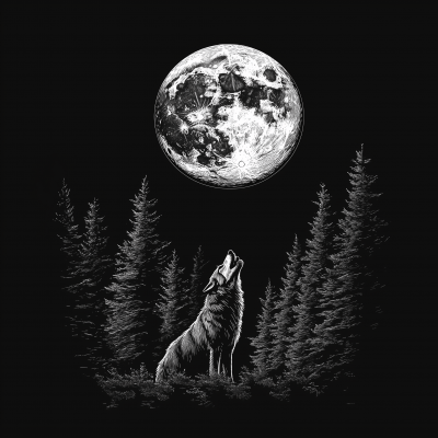 Howling Wolf Moon