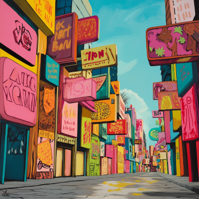 Colorful Signboards
