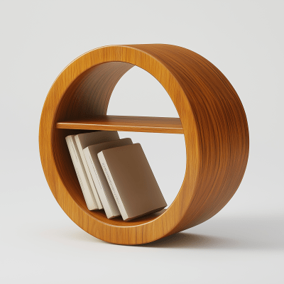 O-Shaped Side Table