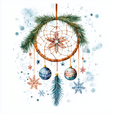 Dreamcatcher Holiday Art