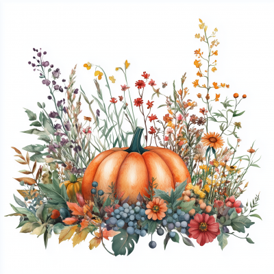 Autumn Garden Serenity