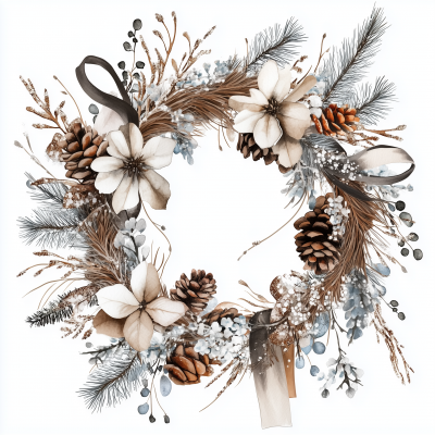 Rustic Christmas Wreath