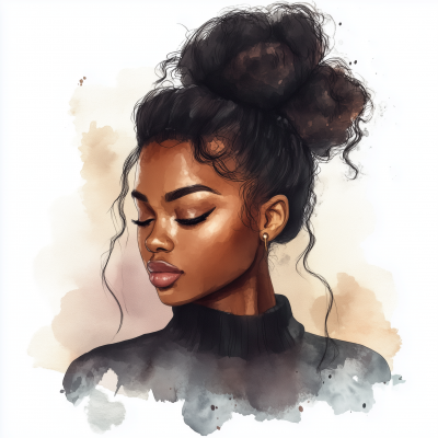 Glamorous Black Girl