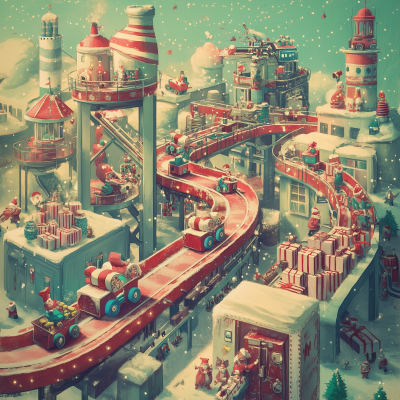 Santa’s Magical Toy Factory