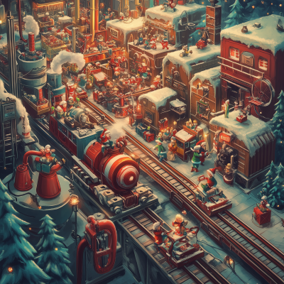 Santa’s Magical Toy Factory